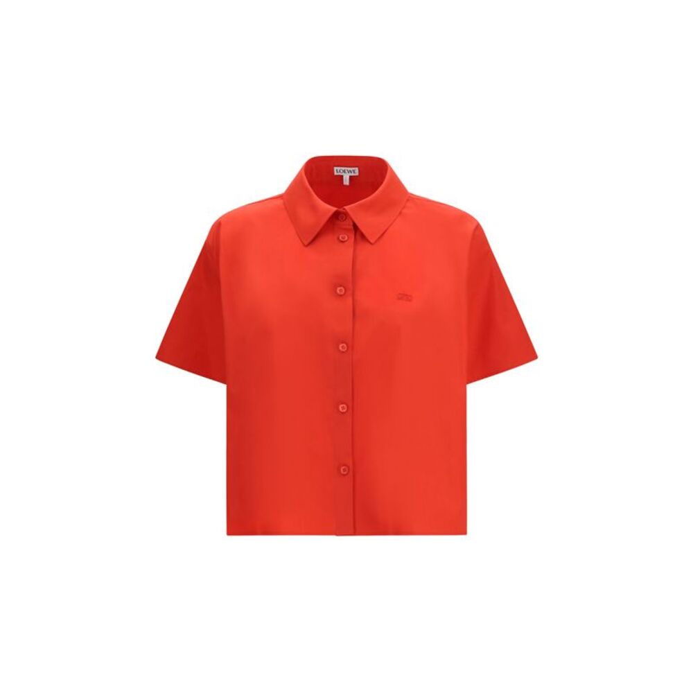 Loewe Women Short Sleeve Trapeze Shirt